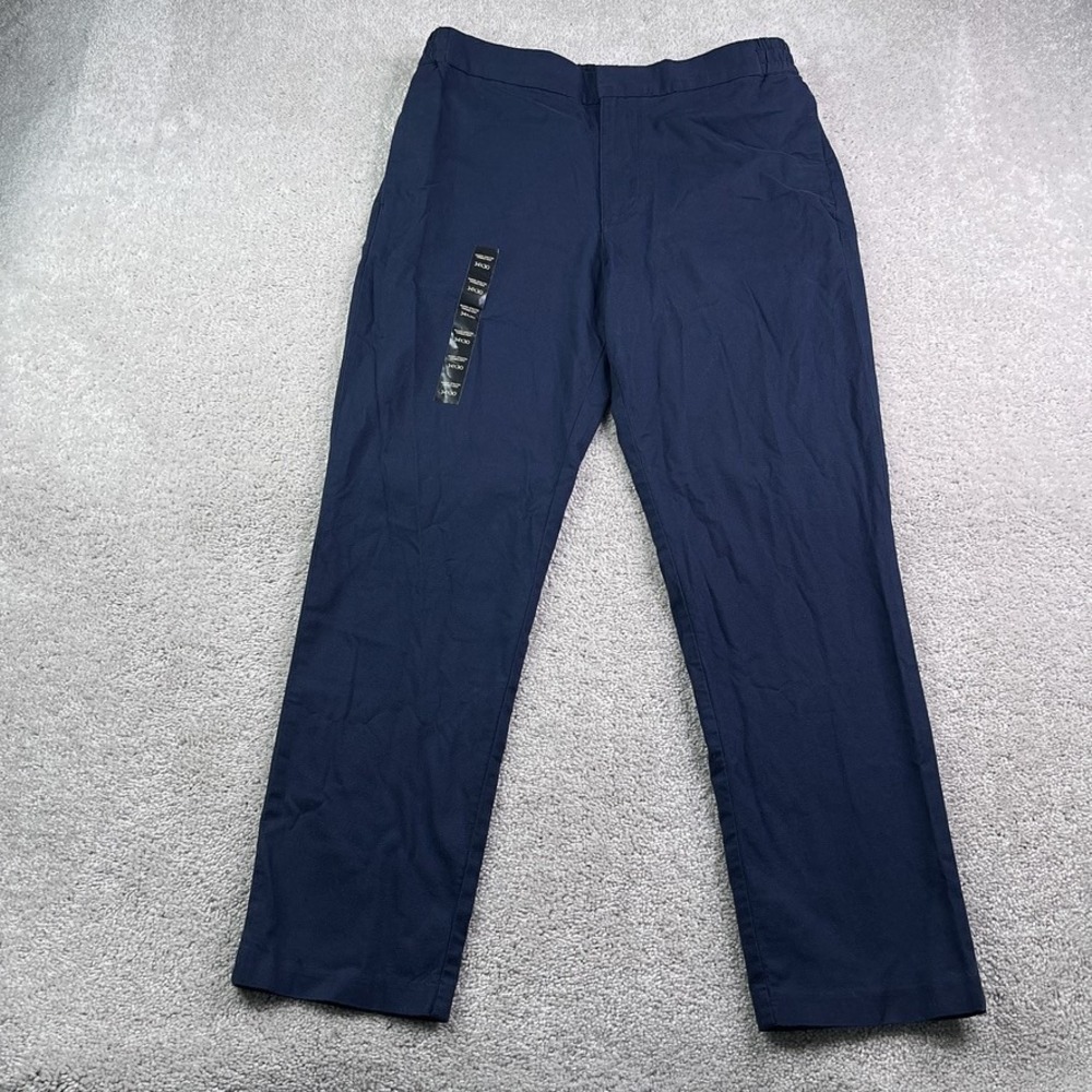 NEW Banana Republic Pants Mens 34x30 Blue Mason Athletic Tapered Elastic Waist